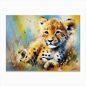 Wild Animals 12 Canvas Print