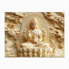 Buddha 4 Canvas Print