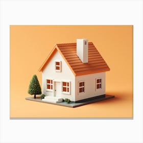Miniature House 4 Canvas Print
