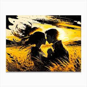 Sunset Love 1 Canvas Print