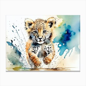 Wild Animals 16 Canvas Print