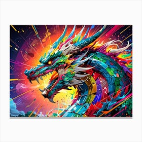 Dragon Painting 3 Canvas Print