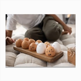 Easter Eggs 151 Canvas Print