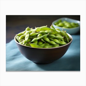 Soy Bean In A Bowl Canvas Print