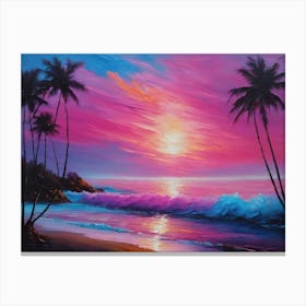 Island Life 1 Canvas Print