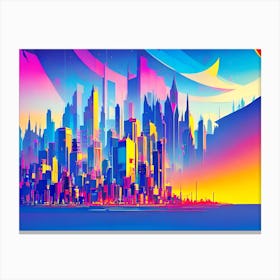 Cityscape 65 Canvas Print