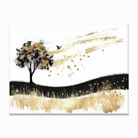 Tree In The Sky 4 Canvas Print