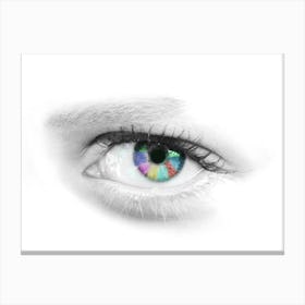 Rainbow Eye Canvas Print