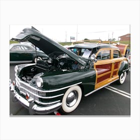 woody car. Photo by FB Meekins Canvas Print