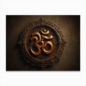 Om Symbol 1 Canvas Print