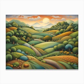 Landscape 10 Canvas Print