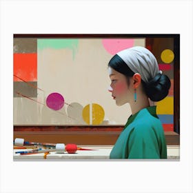 Asian Girl 4 Canvas Print