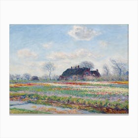Tulip Fields At Sassenheim (1886), 1, Claude Monet Canvas Print
