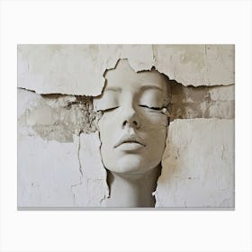 Mannequin Head Canvas Print