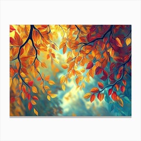 Autumn Leaves Canvas Print