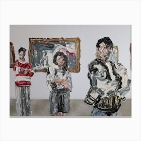 Ferris Bueller Abstract Canvas Print
