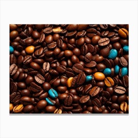 Coffee Beans 17 Canvas Print