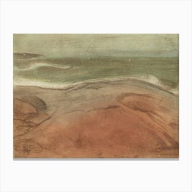 Seaside View, 1907, By Magnus Enckell Canvas Print
