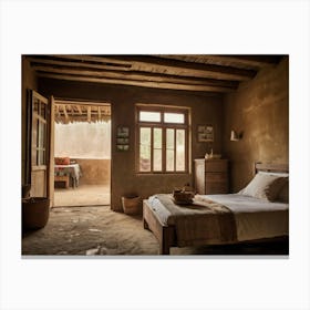 Bedroom In A Desert Canvas Print