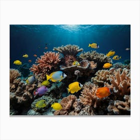 Coral Reef 1 Canvas Print