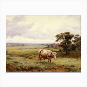 Country Summer Landscape Canvas Print