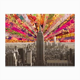 Blooming NY in Canvas Print