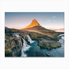 Landscapes Raw 12 Kirkjufell (Iceland) Canvas Print
