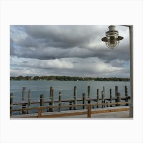 Pier Light Canvas Print