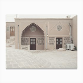 On The Roof In Yazd In Iran Canvas Print