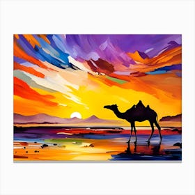 Desert lsndscape Canvas Print