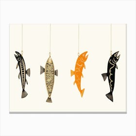 Fish Ornaments Canvas Print