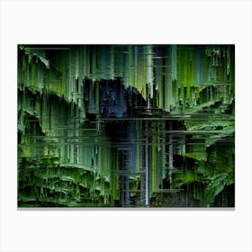 1000003632 Glitch2 Canvas Print