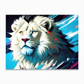 Lion art 74 Canvas Print