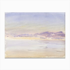 Sunset At Sea, John Singer Sargent Canvas Print