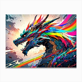 Dragon Painting 4 Canvas Print