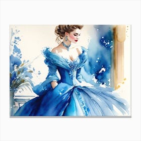 Cinderella Canvas Print