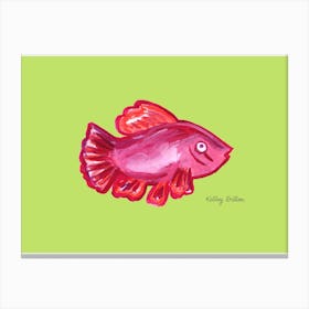 Girly Fish II Canvas Print