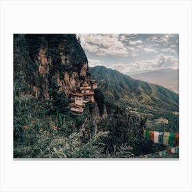 Landscapes Raw 14 Paro (Bhutan) Canvas Print