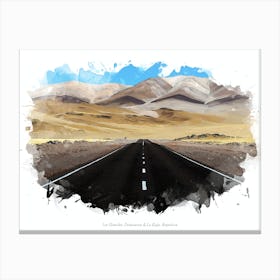 Los Seismiles, Catamarca & La Rioja, Argentina Canvas Print