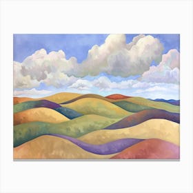 California Hills 1 Canvas Print