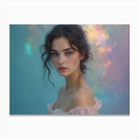 Portrait Of A Girl Canvas Print