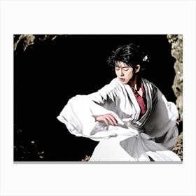 Kung Fu Master Canvas Print