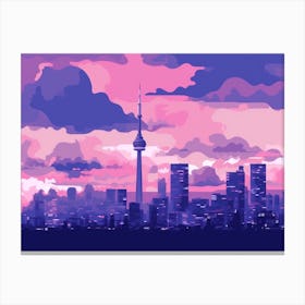 Toronto Skyline  Canvas Print