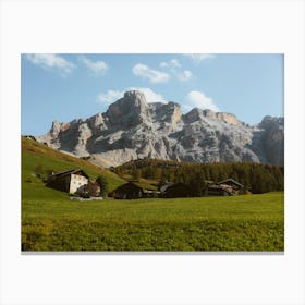 Dolomite Mountains Canvas Print