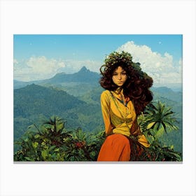 Jungle Jane Canvas Print
