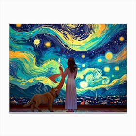 Leonardo Anime Xl In A Brilliantly Reimagined Scene Inspired B 0 (10) Canvas Print