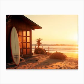 California Dreaming - Pacific Sunset Canvas Print