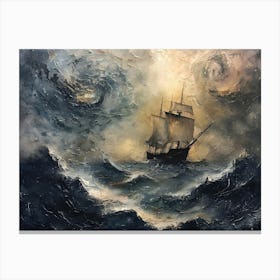 Wild Ocean 1 Canvas Print