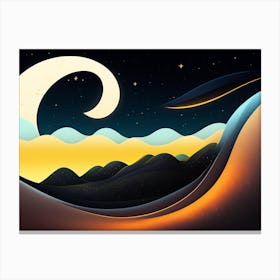 Night Sky Canvas Print