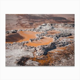 Muddy Hot Spring Canvas Print